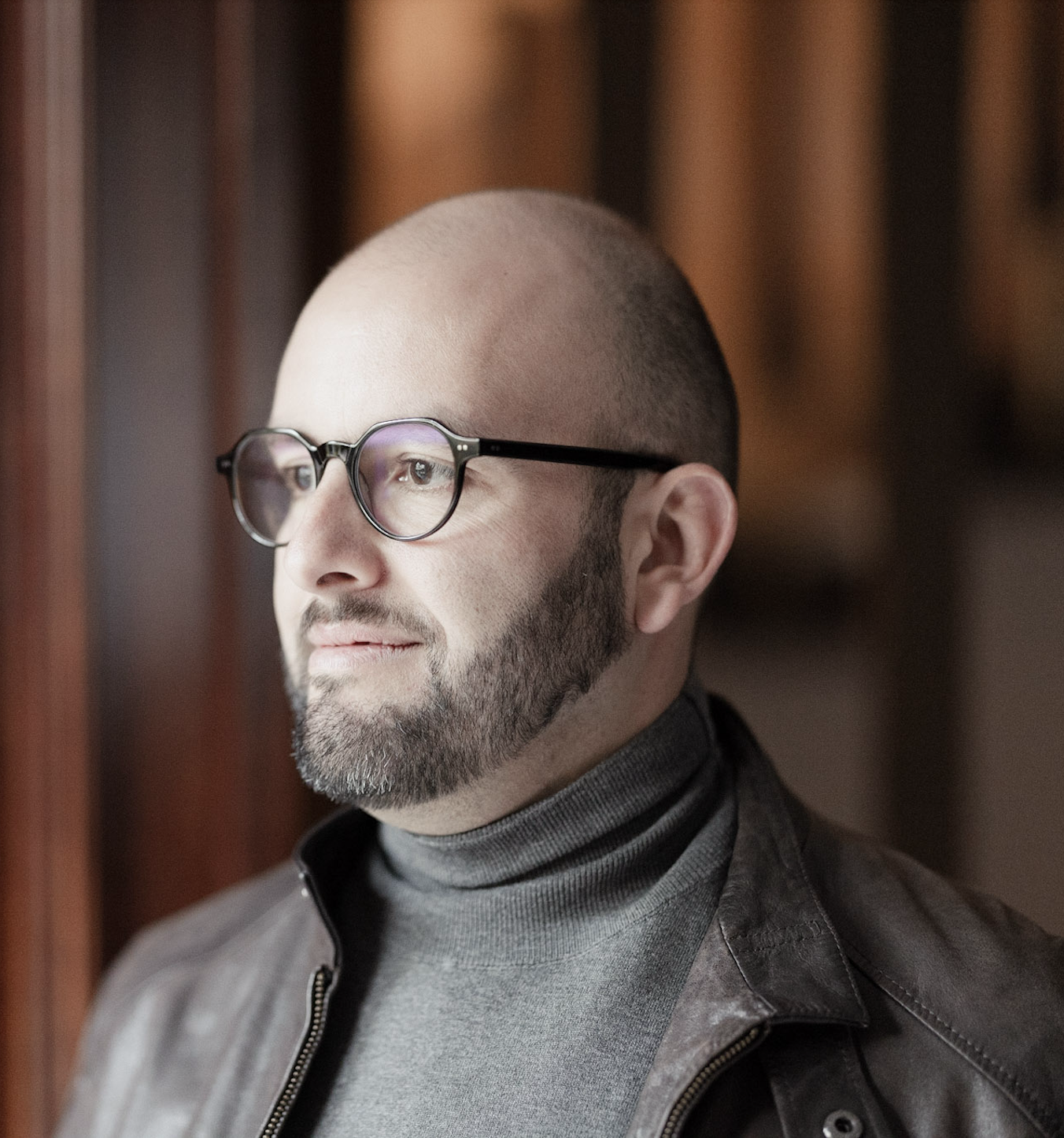 Compassionate Catholic therapist portrait