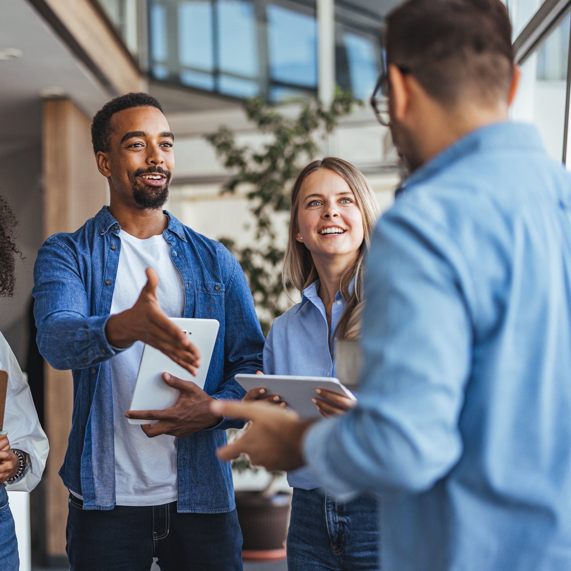 Partenaire Huile de Tournesol - Équipe Diverse