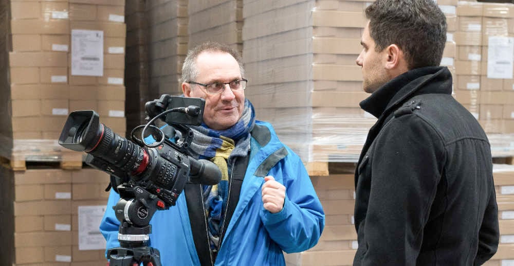 Cinematography filmmaking conceptual image in between takes