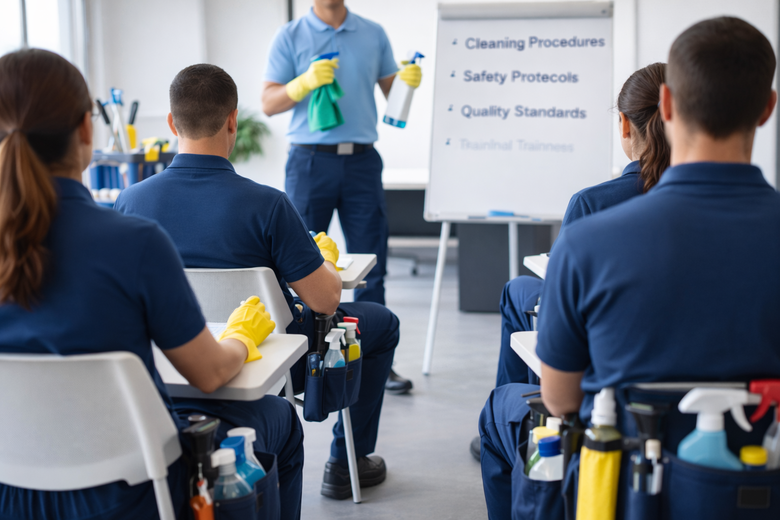 Formação profissional em limpeza e higiene