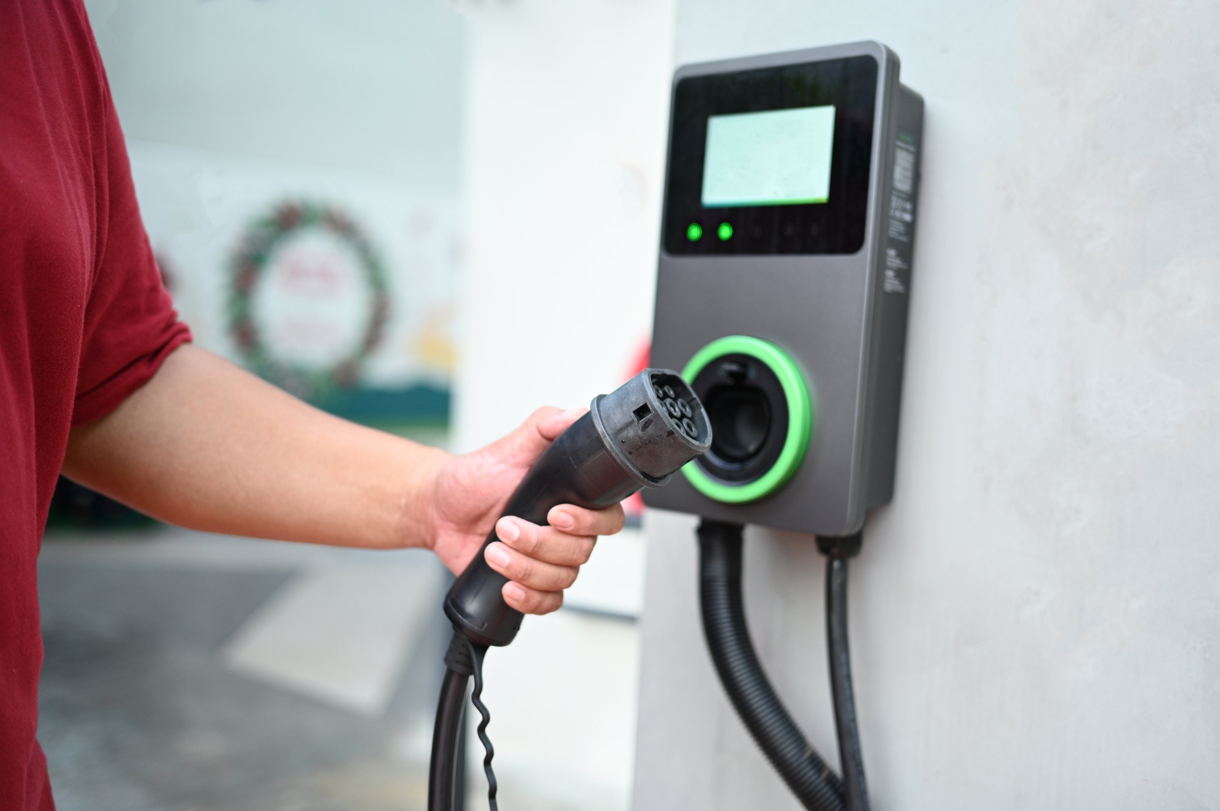 EV charger installation