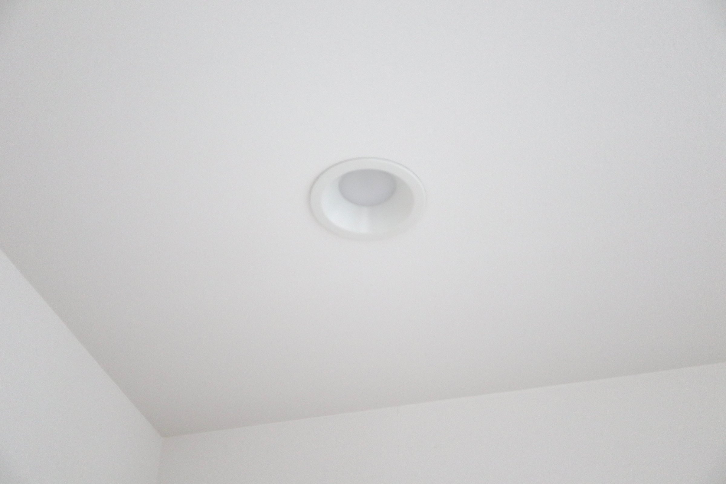 LED lighting installed in house
