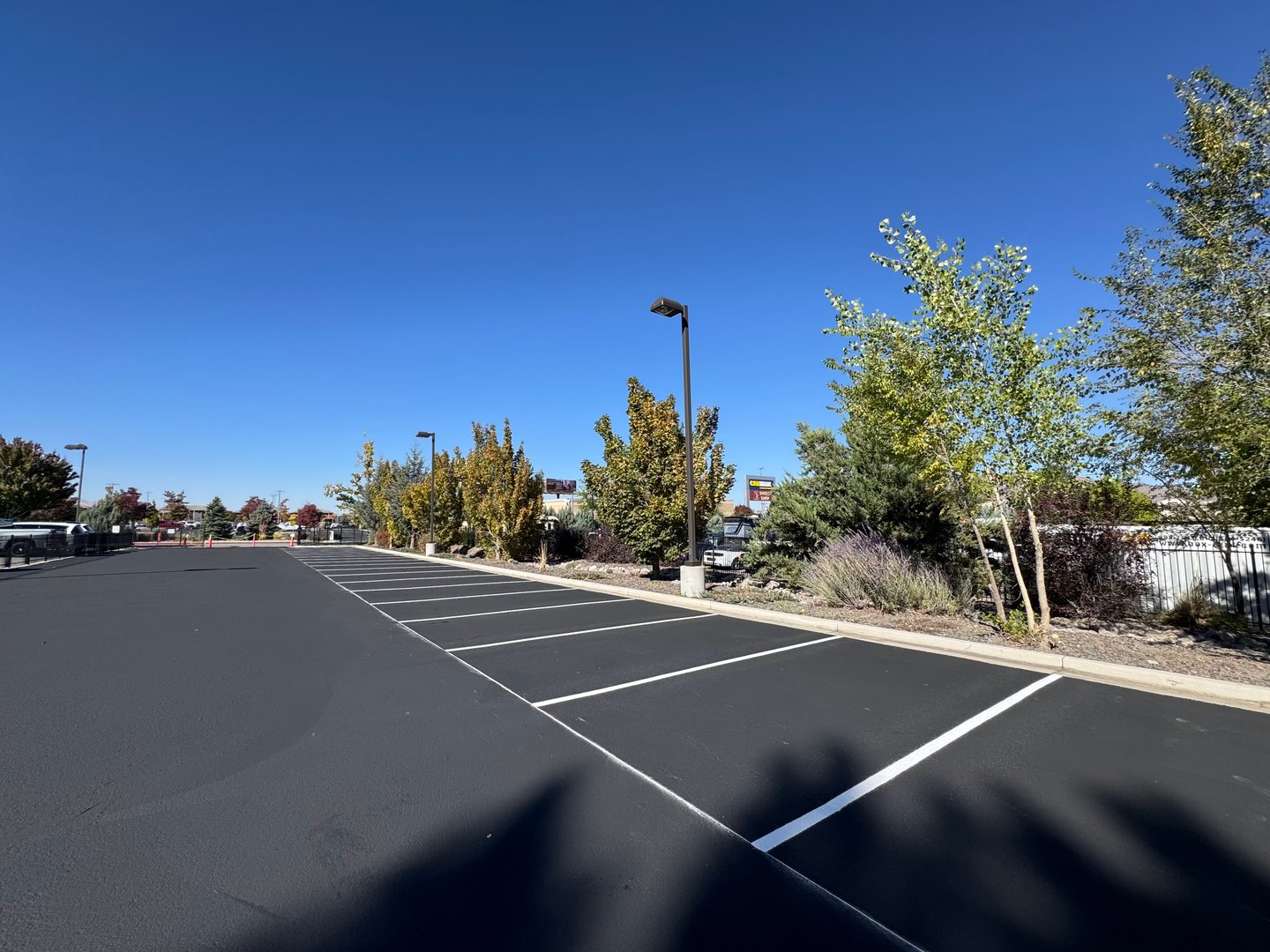 Mercedes Benz of Reno asphalt paving project