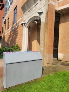 After graffiti removal
