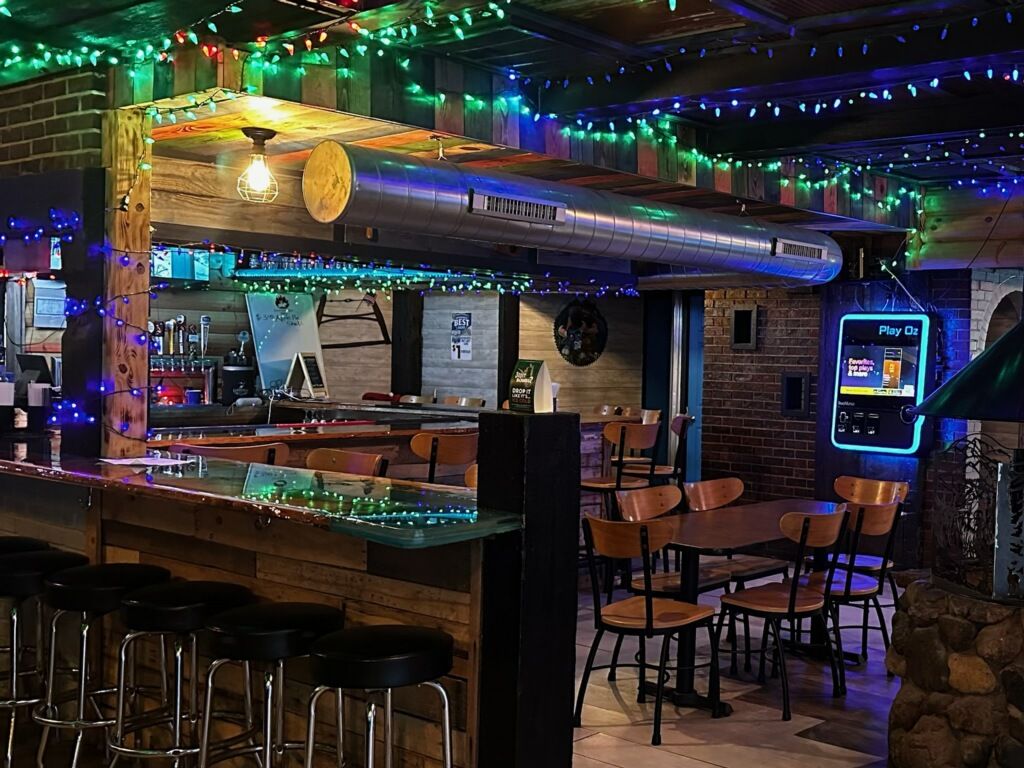 The Blue Ox bar interior