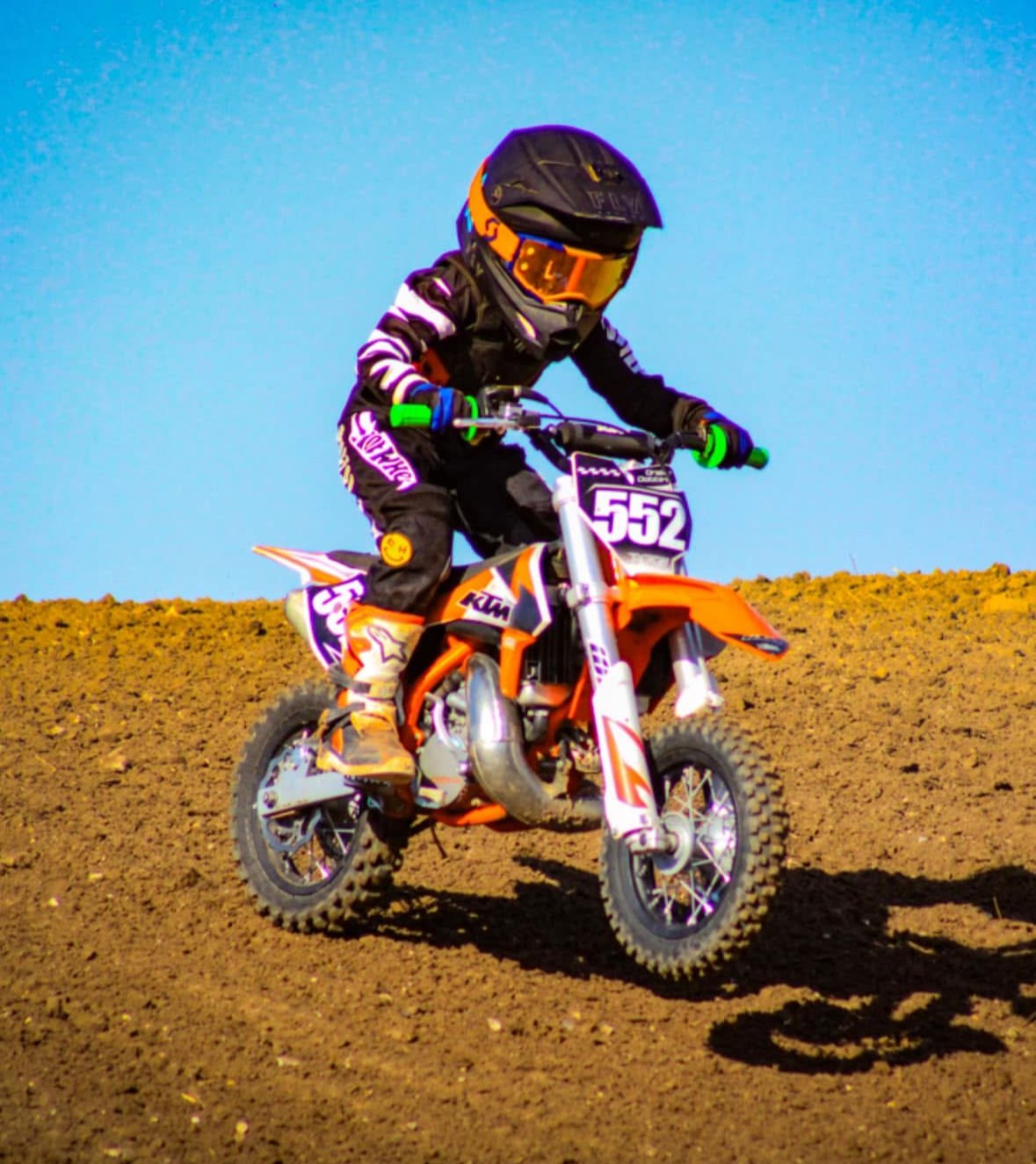 Black Gold Dirt Bike Track riders