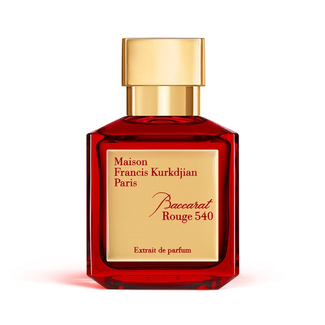 Baccarat Rouge 540 perfume bottle