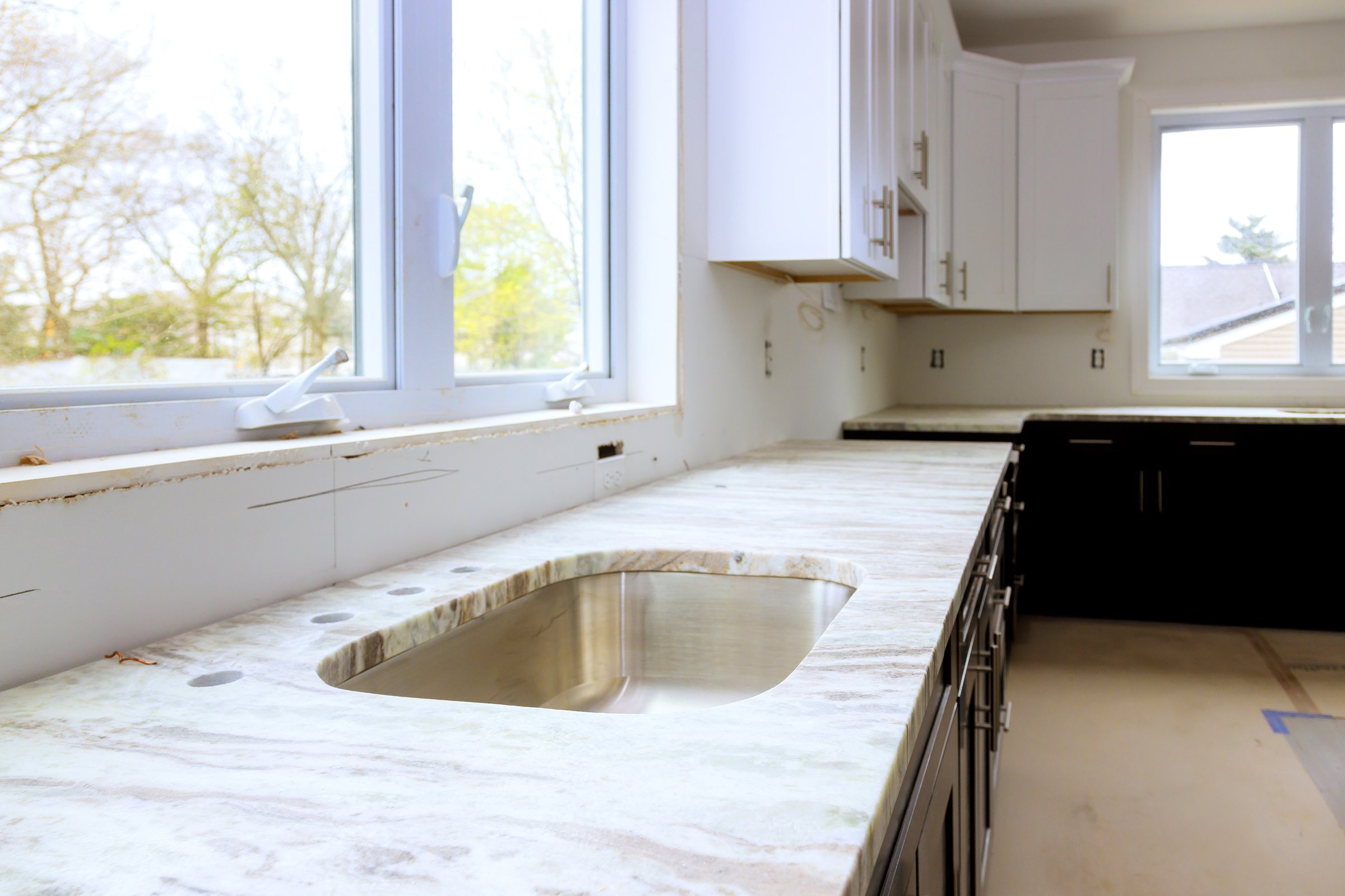 Luxury Long Island marble countertop restoration - Refresh Countertops