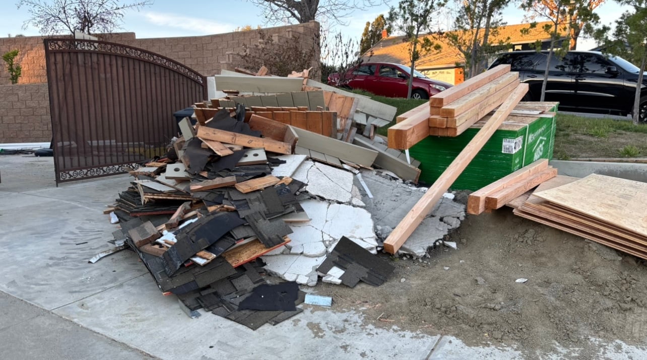 R&G Transportation hauling job example