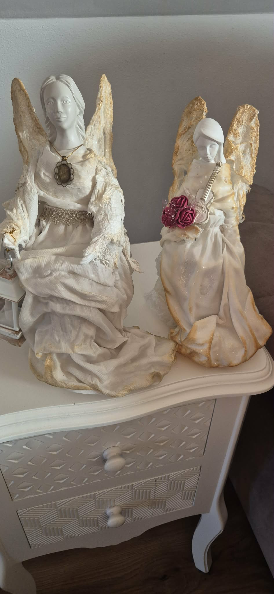 Ręcznie robiony anioł