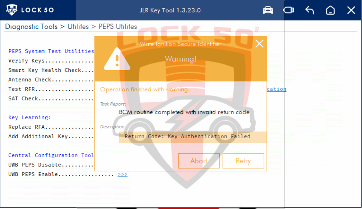 Locked BCM After Mitigation Update