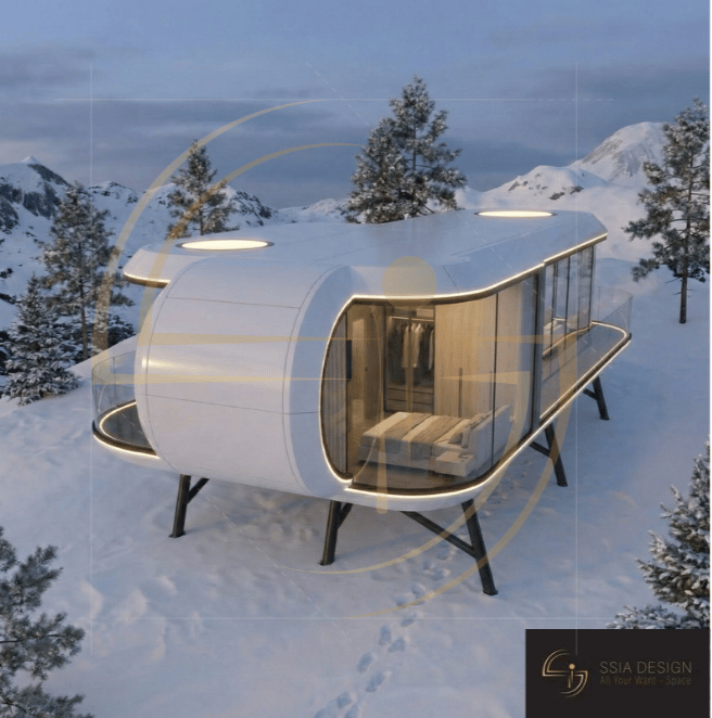 Vessel Prefab Chalet LB102 Interior