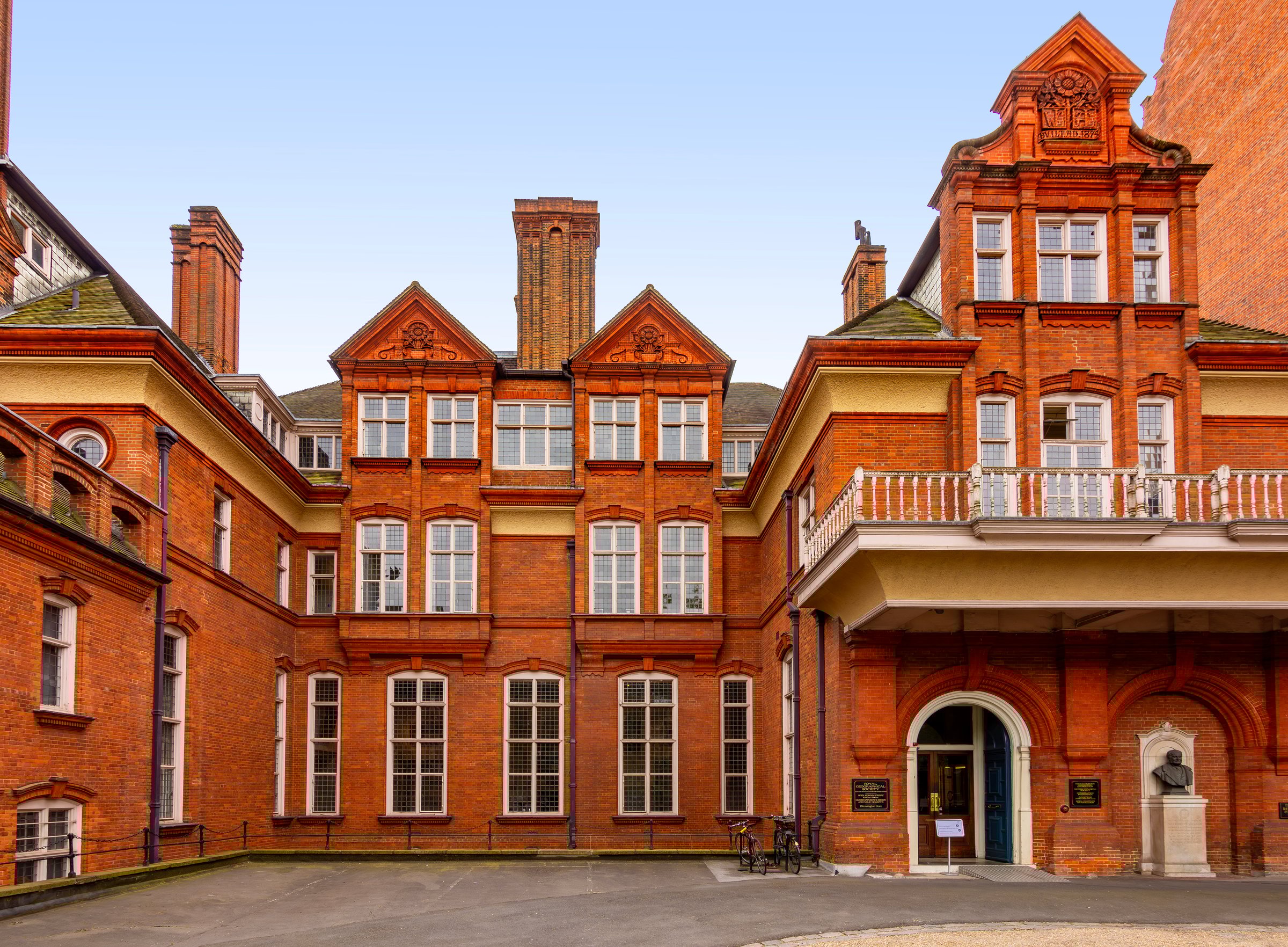 Royal Geographical society in Kensington, London, UK