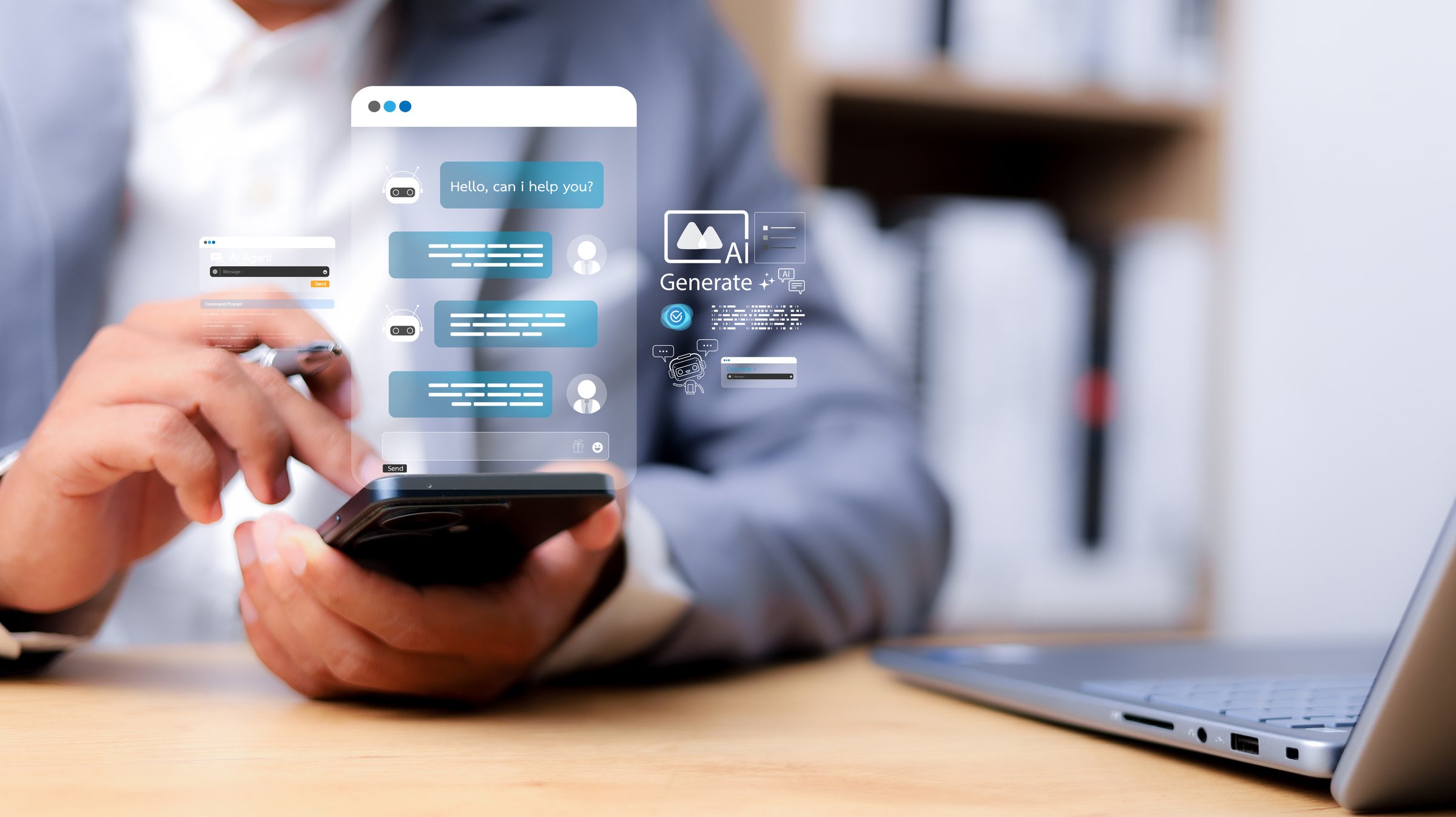 Chat with AI assistant