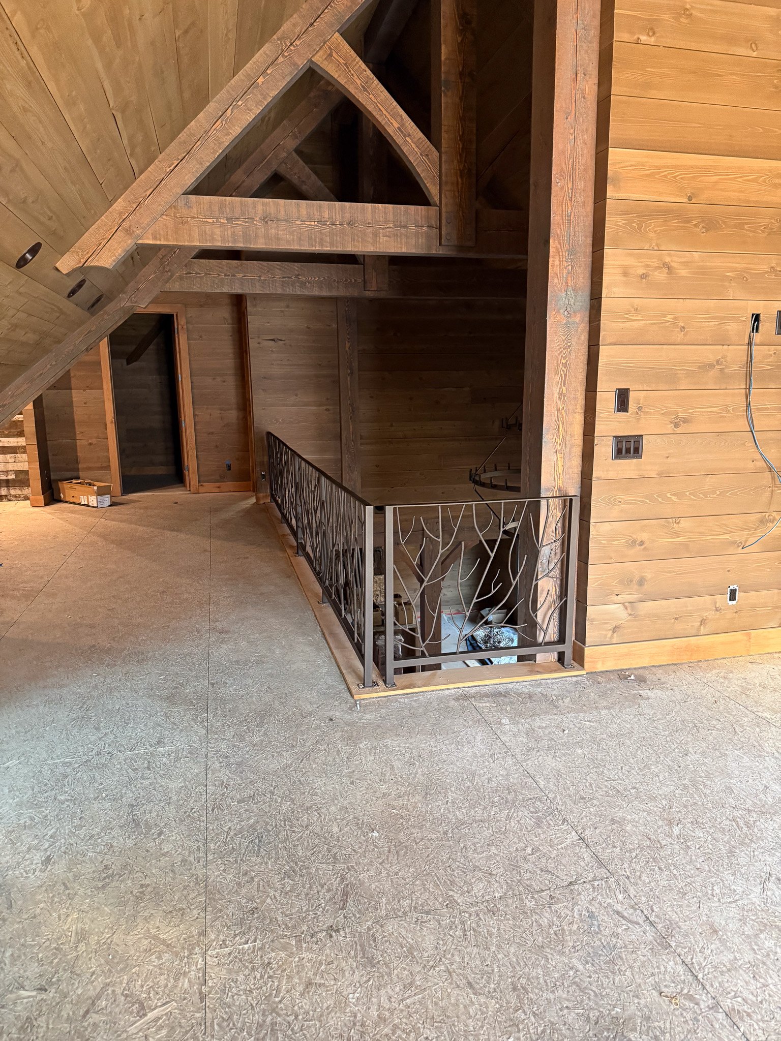 Custom metal fabrication project