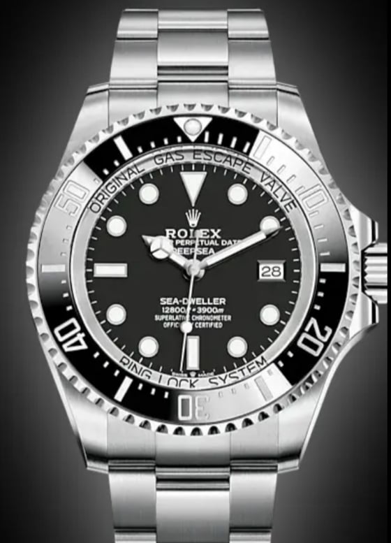 Rolex Deep Sea 116660 - Back View