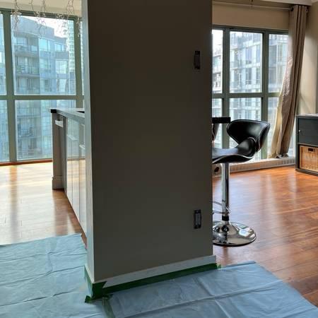 After - Guest bedroom after painting