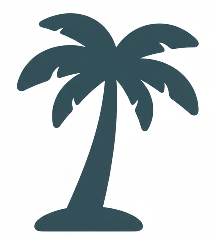 Palm tree icon