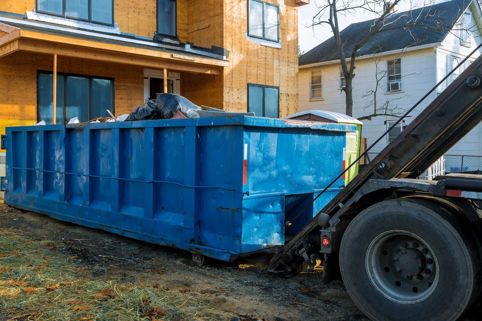 Recycling container dumpsters