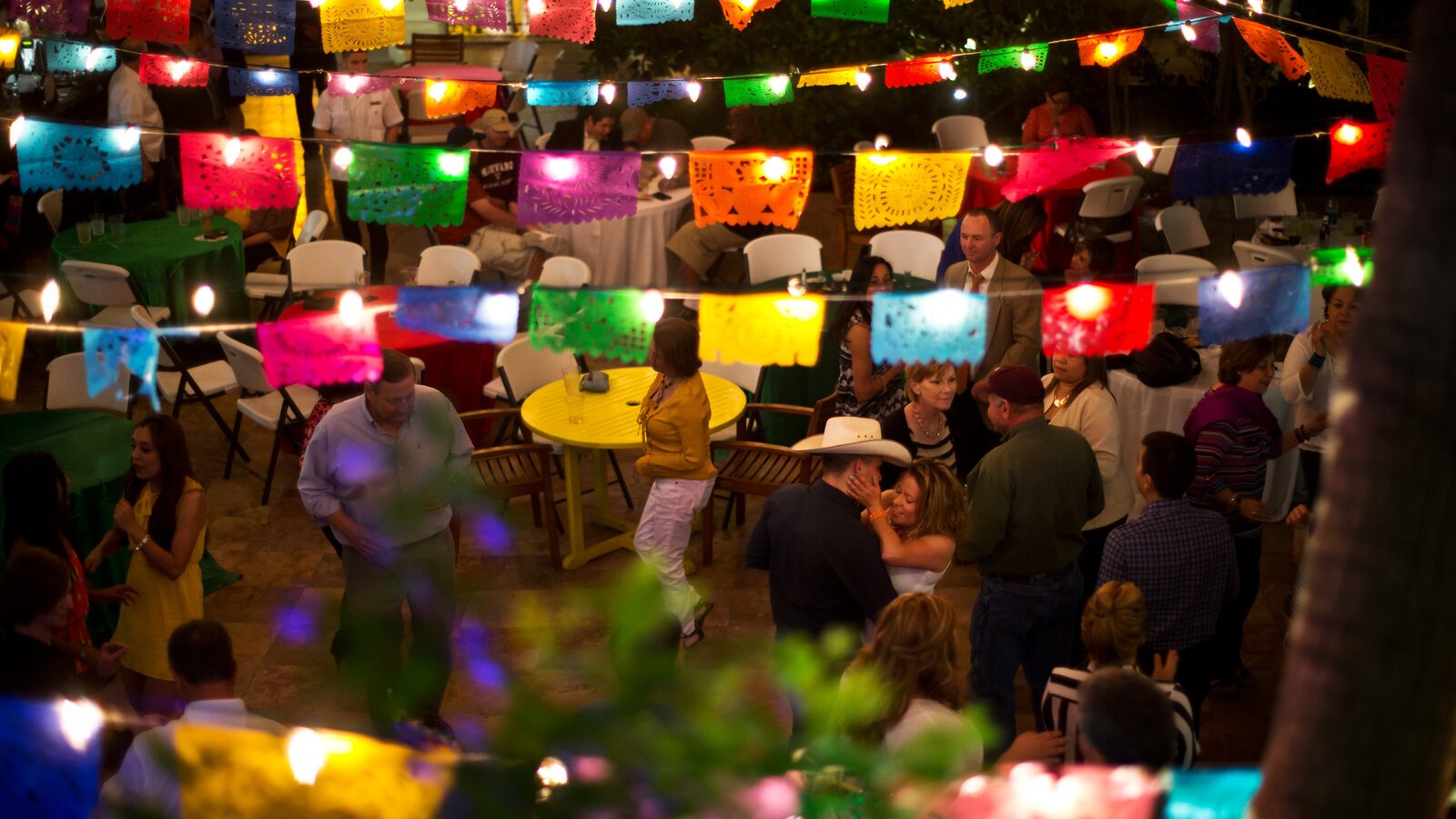 Colorful Party Table Setup