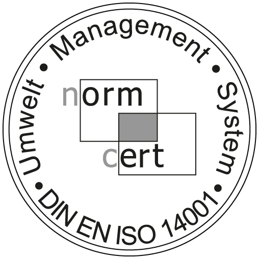ISO 14001 Zertifikat