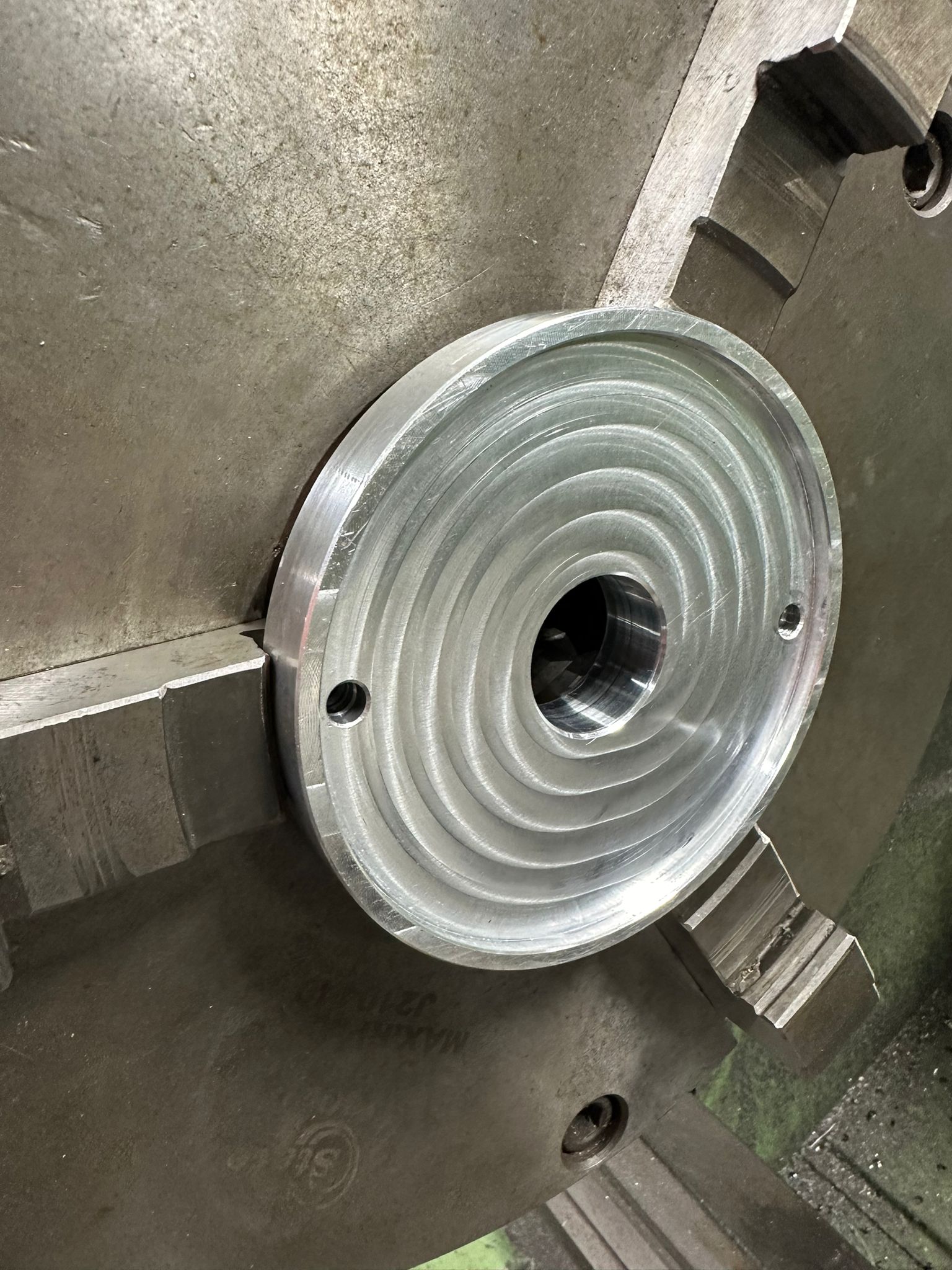 Precision machined component from Elite Precision workshop