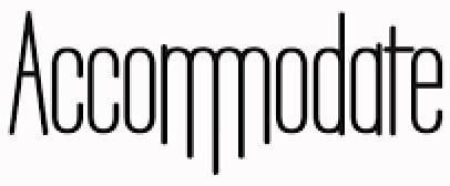 Accommodate logo