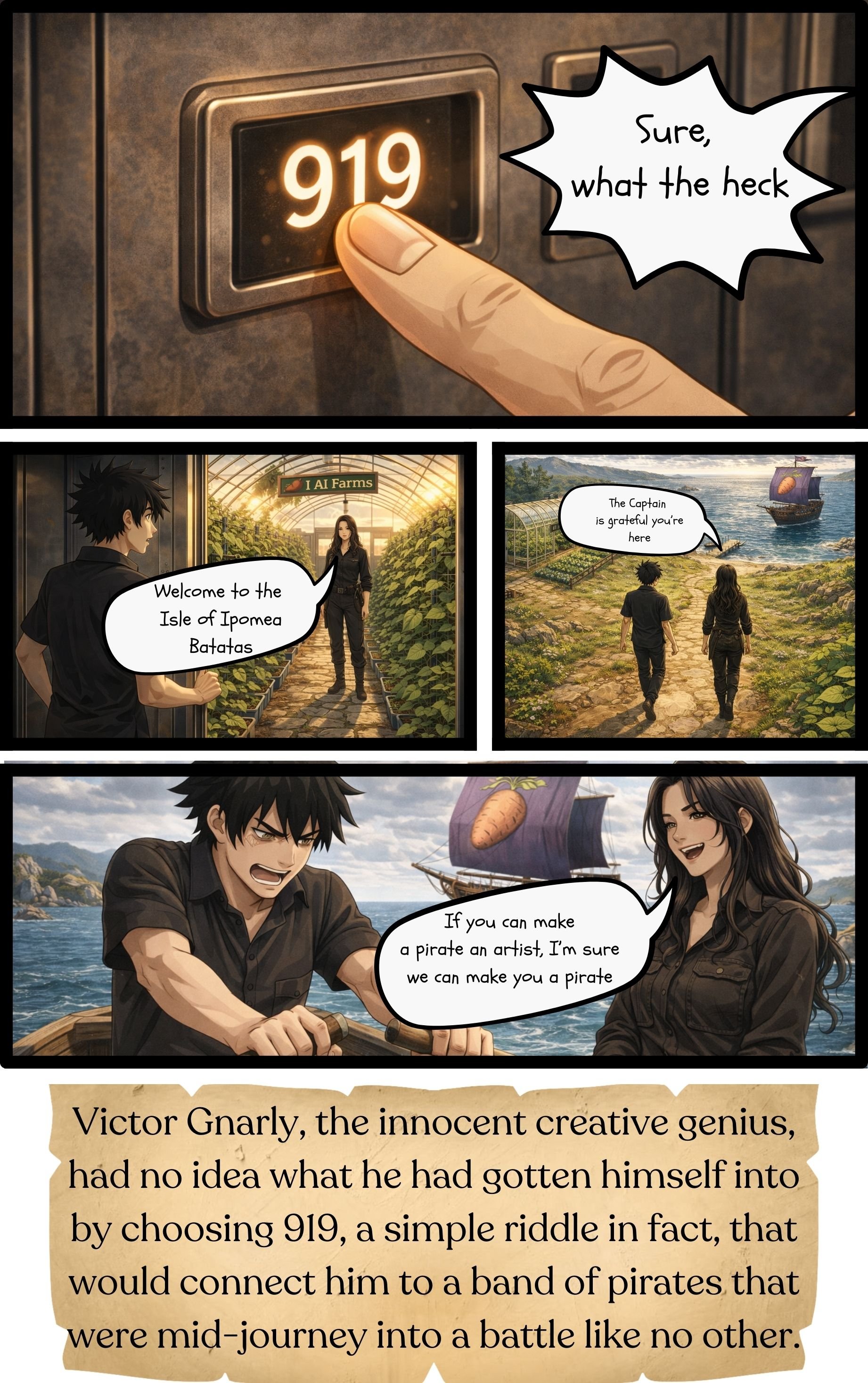 Sweet Potato Comic Chapter 1