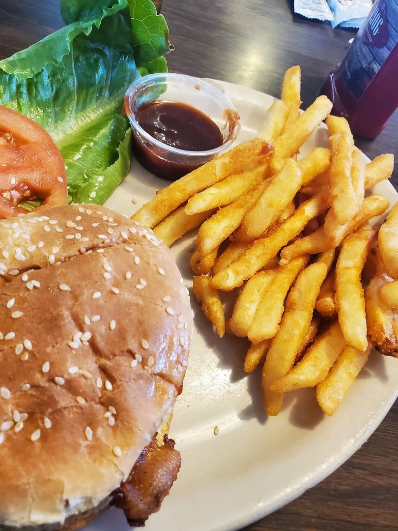 Burger and Fries