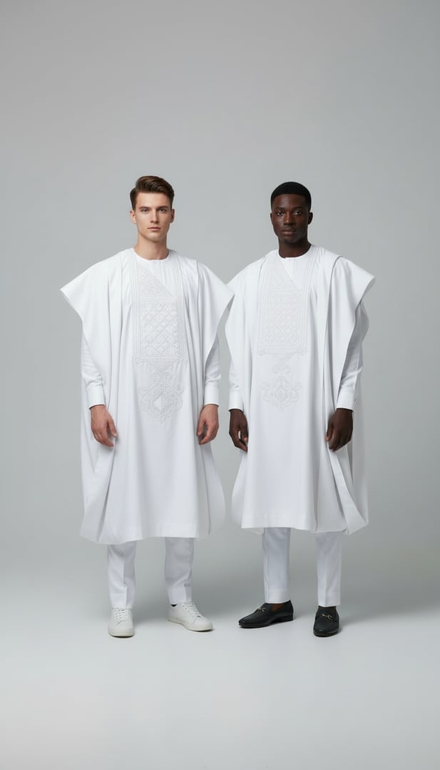 Holly Noir & Mantle Elegant Dress - Blue