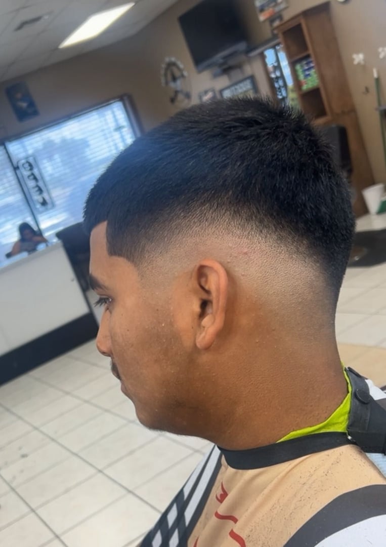 The Palms Barber Shop haircut service