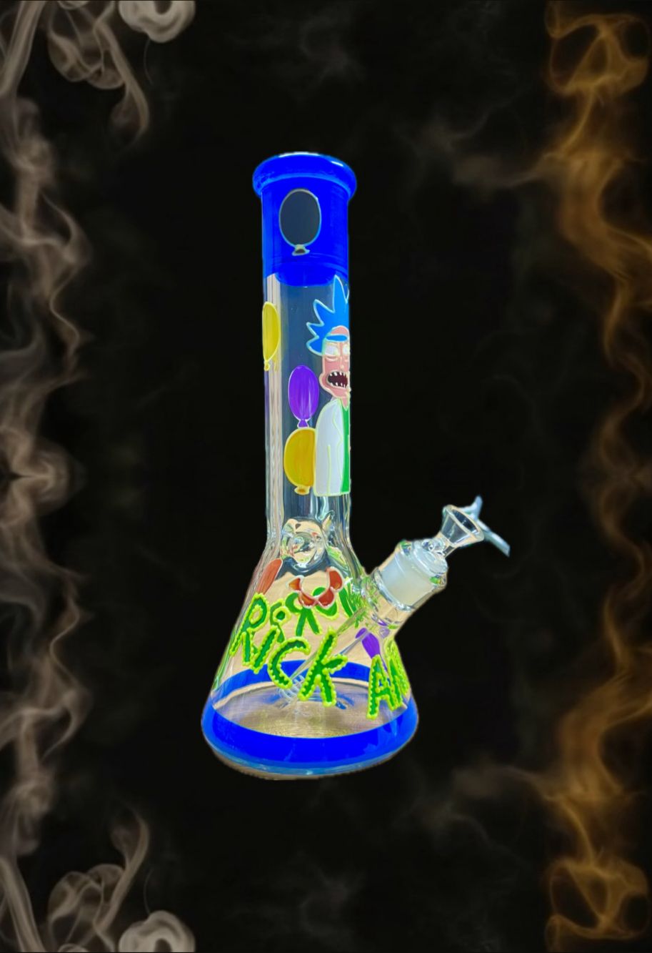 Rick & Morty Glow Bong