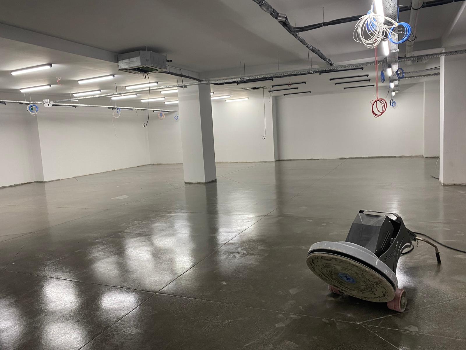 Beton kuru silim uygulaması