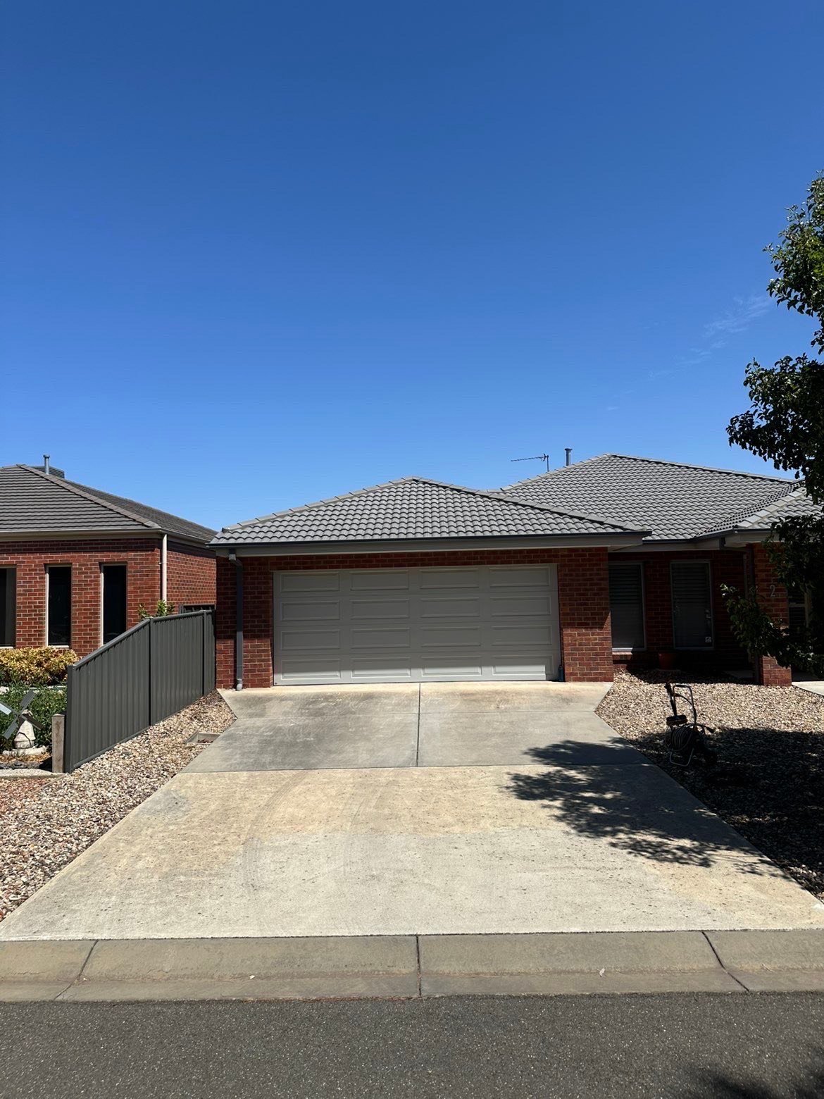 Before - Outdoor area before cleaning