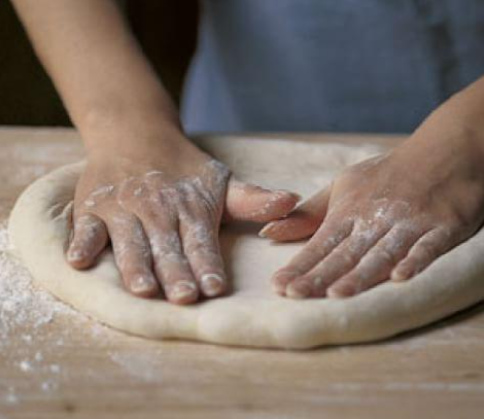 Pizza party at Little Enrico's