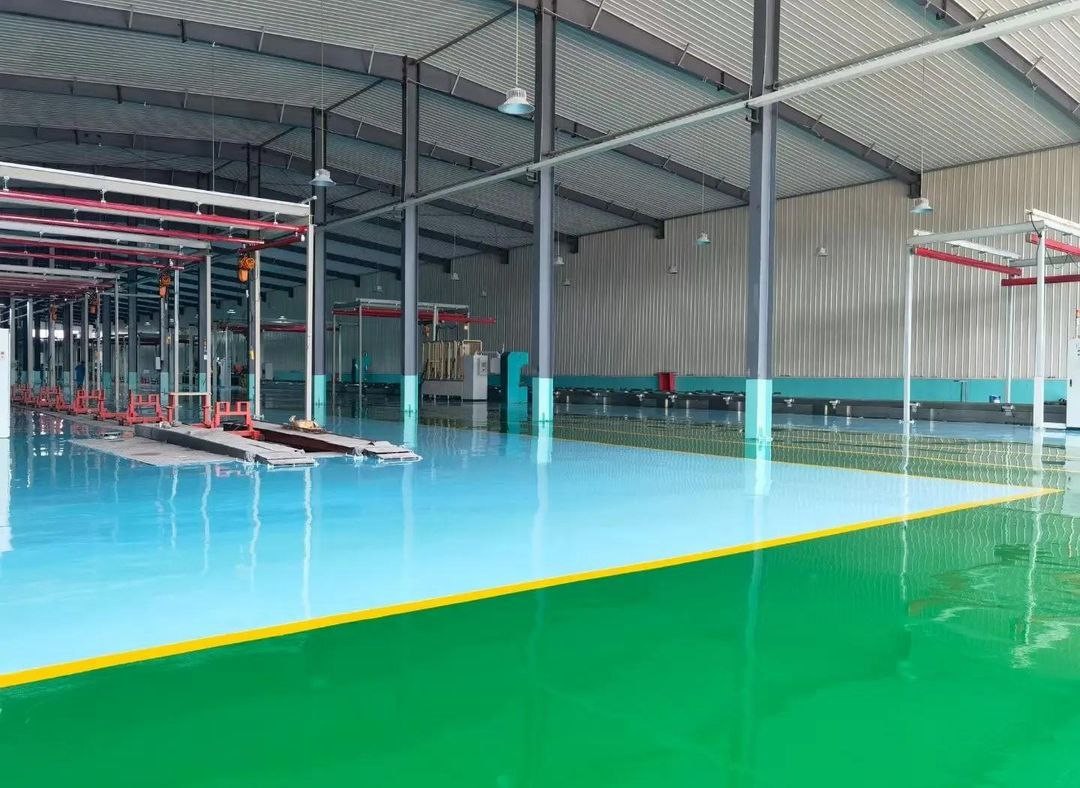 Pardoseală epoxy de top