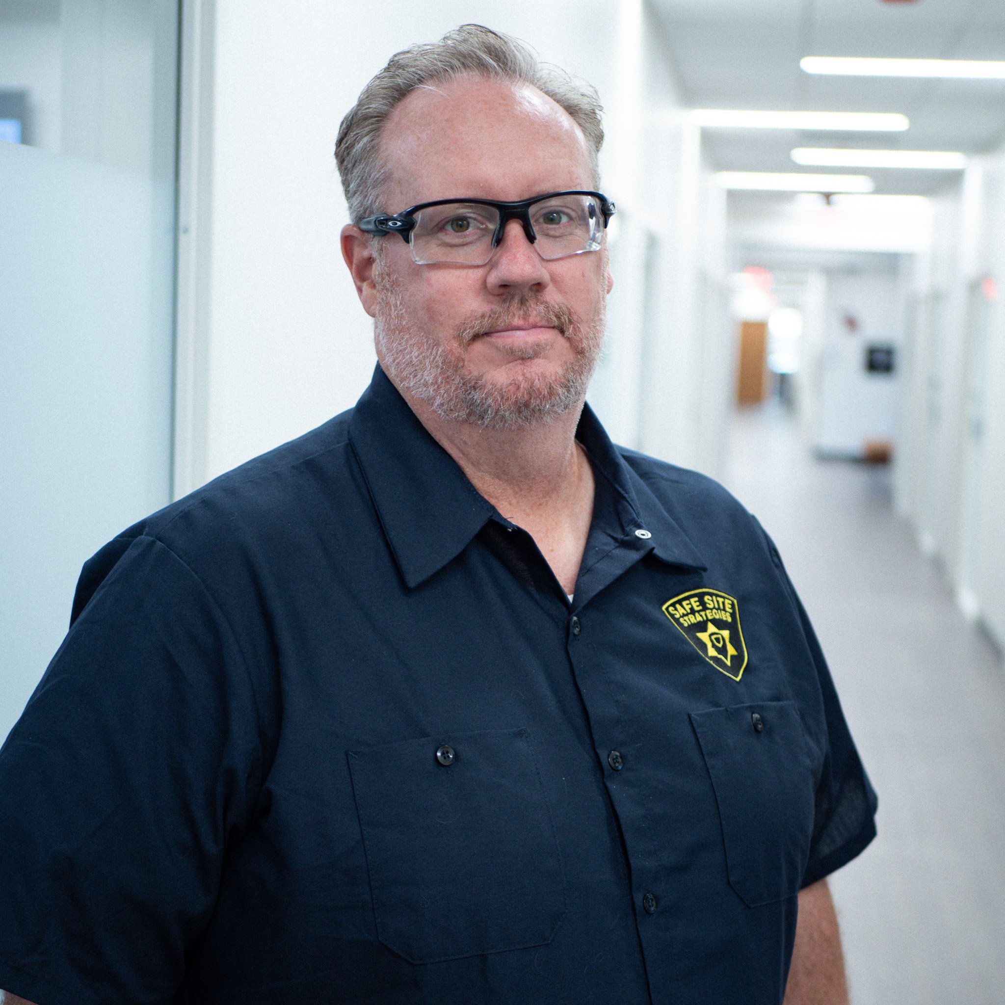 Portrait of confident businesswoman on white background. Space for text