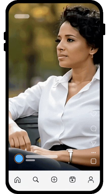 Paulina Lopez AI Twin Reel Example 1