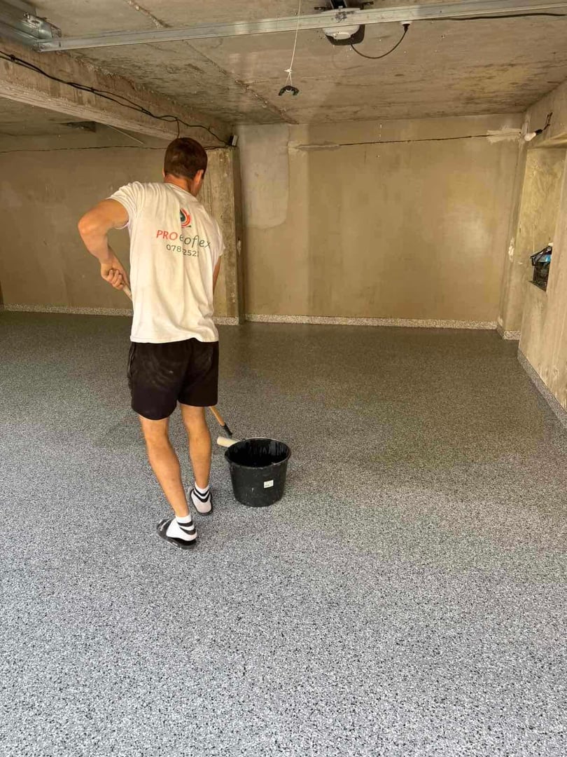 Finisaj epoxy impecabil