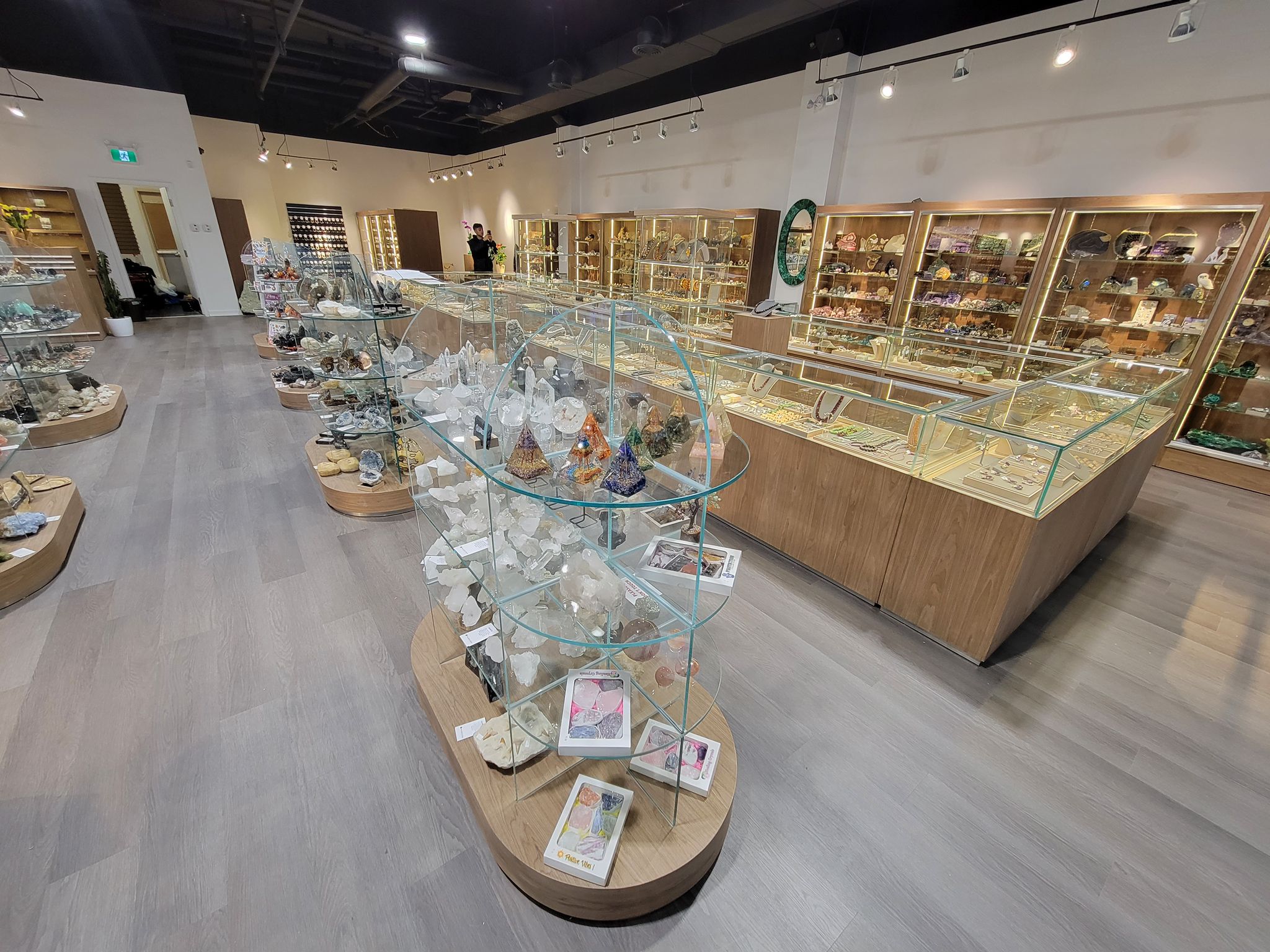 The Global Stone crystal gallery build-out progress