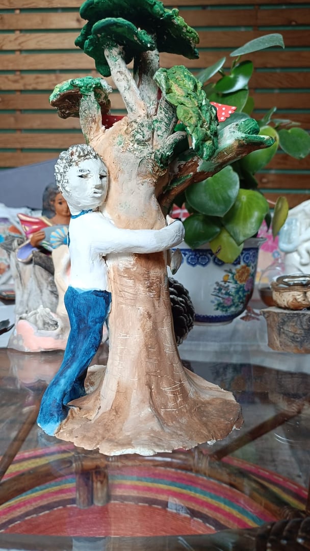 Cerámica Arte Hecho a Mano KISSES & HUGS