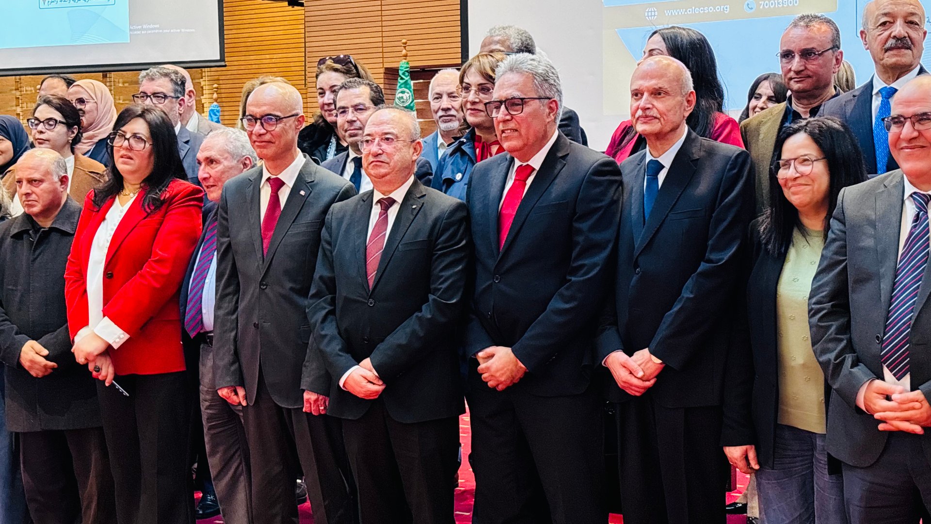 Cérémonie de lancement du chaire ALECSO