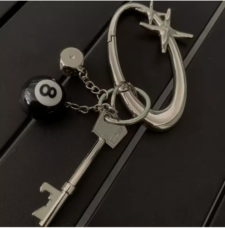 Keychain Lucky Dice Beer Bottle Opener