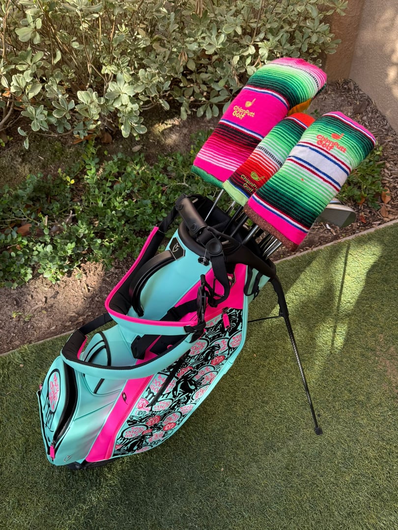 Handcrafted Mexican artisan golf headcovers