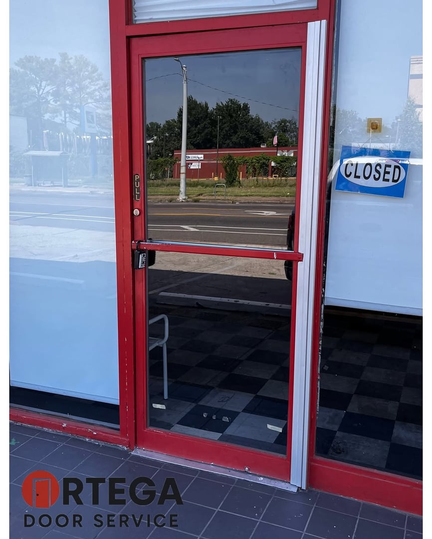 Door installation and service project