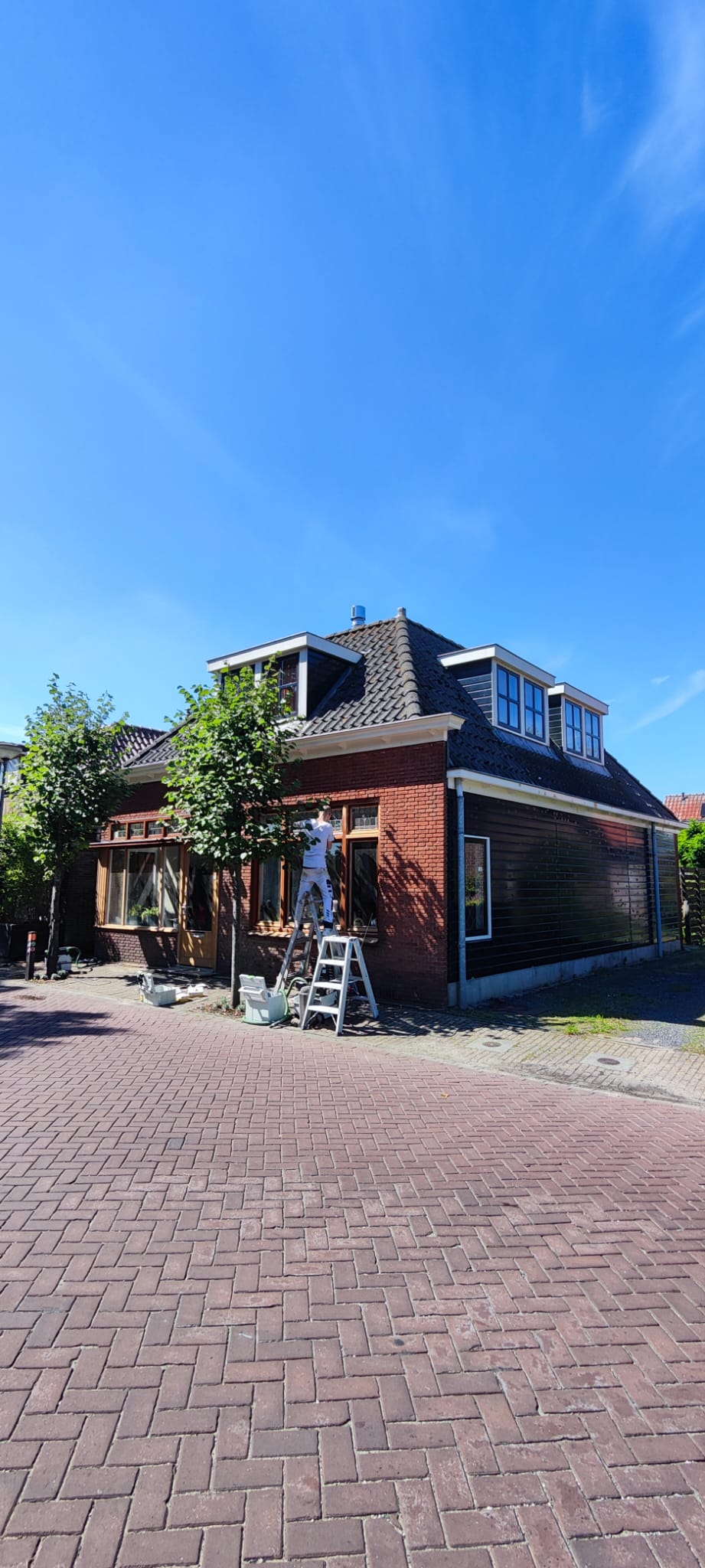 Buiten schilderwerk project