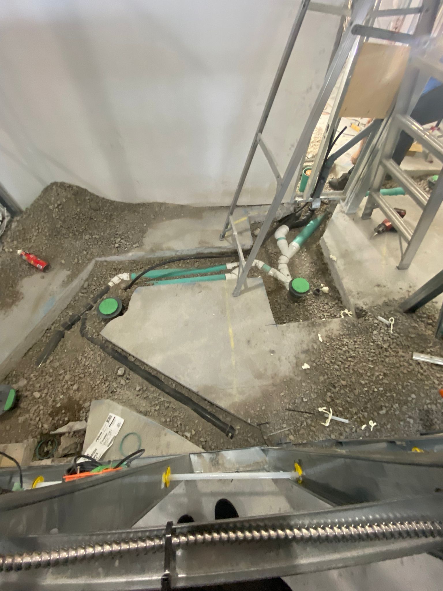 One Plant Cannabis Dispensary structural work construction photo