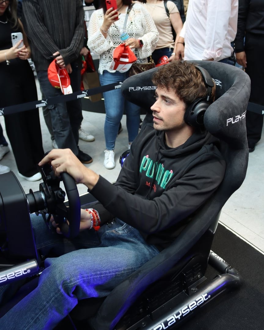 Lanzamiento Puma-Motorsport con Charles Leclerc