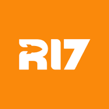 Bold white letters 'R17' on an orange background.