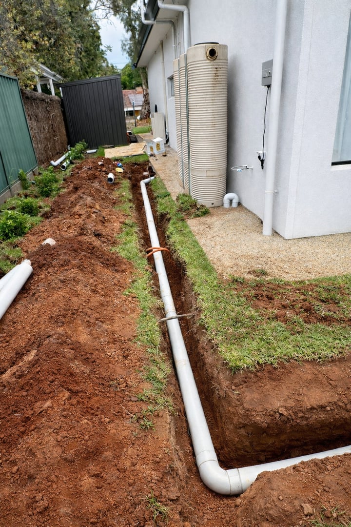 Residential Outdoor Plumbing Installation Adelaide